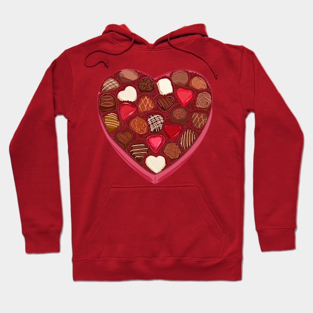 Valentine Chocolate Hoodie by Ammi